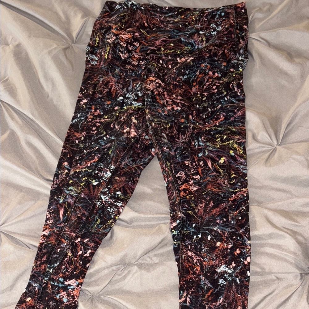 lululemon athletica Multicolor Printed Leggings